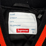 Supreme Team Varsity Jacket Black