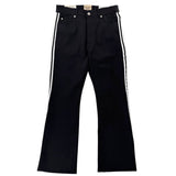 Gallery Dept Black Flare Track Pants