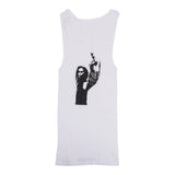 Chrome Hearts Richard Stark Middle Finger Tank Top White