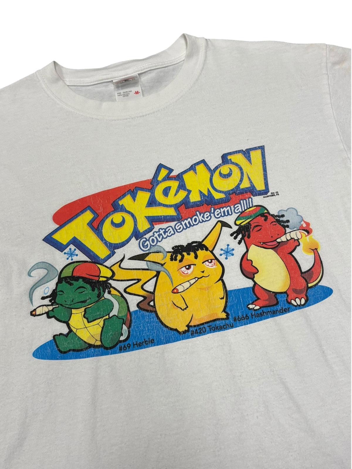TOKEMON Gotta Smoke Em All 2000s Tee