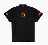 Balenciaga Burning Unity Tee Black