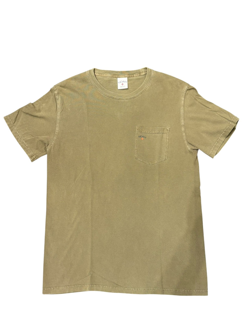 Noah Pocket T-Shirt Cross Logo Green