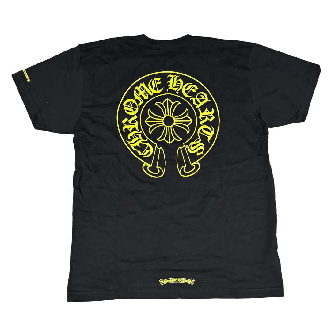 Chrome Hearts Neon Horseshoe Tee Black
