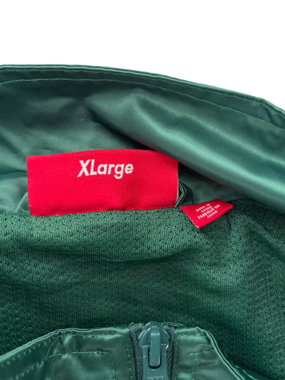 Supreme Satin Piping Pullover Green