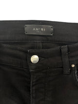 Amiri MX1 Bandana Jeans Black