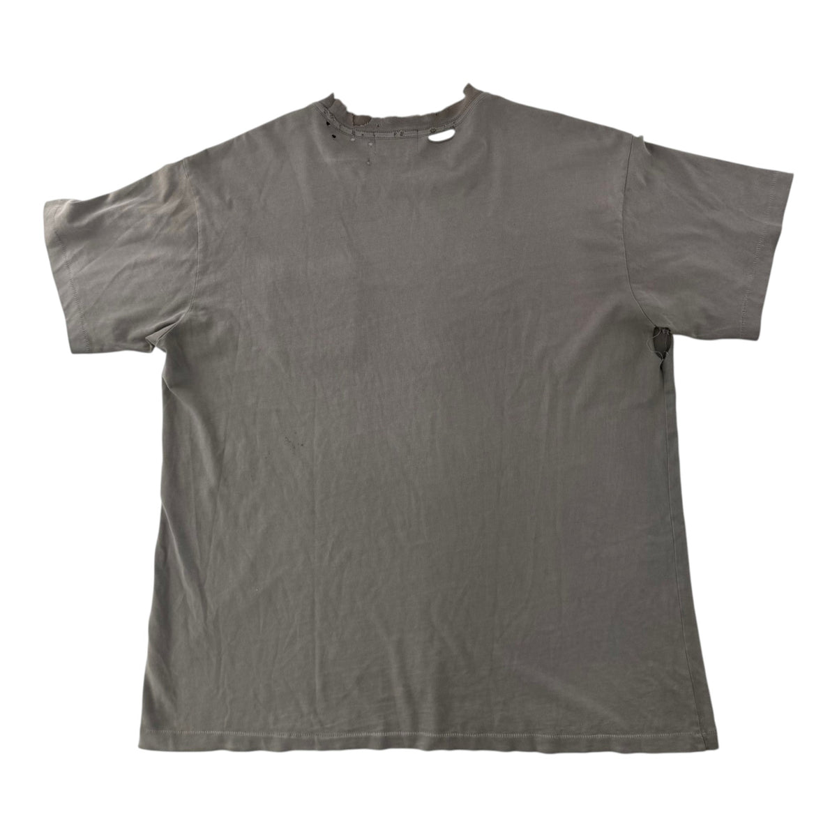 ERD Thrashed Logo Pocket T-Shirt Grey