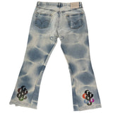 Gallery Dept. Sun Faded LA Flare Denim Blue