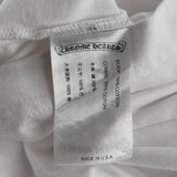 Chrome Hearts Neck Letters Logo Tee White