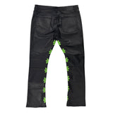 Lost Shdw Waxed Denim Black Green