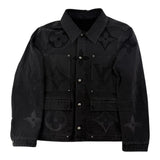 Louis Vuitton Monogram Denim Blouson Black
