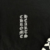 Chrome Hearts Vertical Logo Pullover Hoodie Black