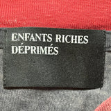 ERD Logo Ringer Tee Red Grey