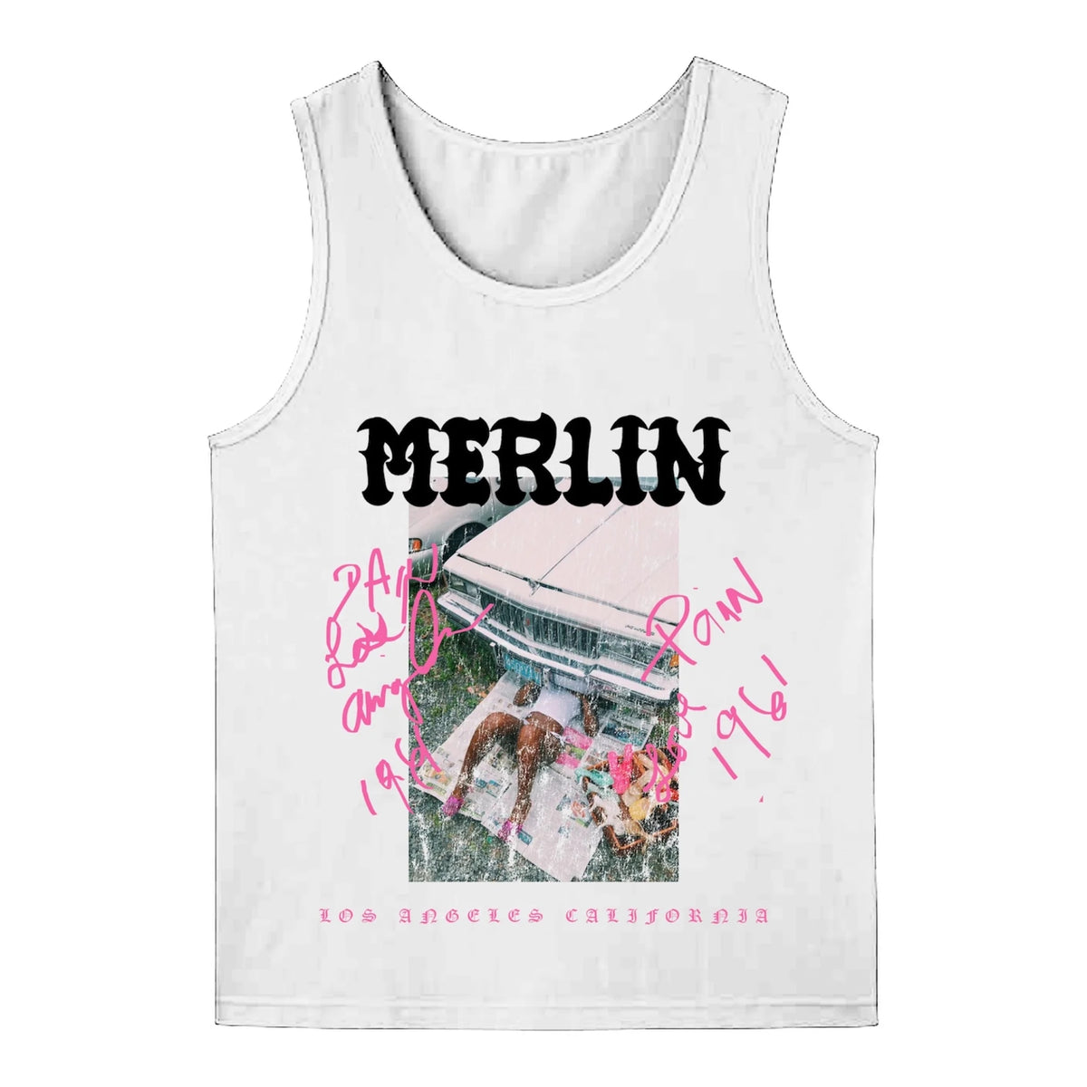 Merlin Pain In Pink Tank Top