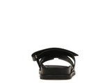 Hermes Chypre Sandal Noir Calfskin Leather (M)