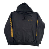 Chrome Hearts Hollywood Plus Logo Hoodie Black & Yellow
