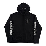 Chrome Hearts Vertical Logo Hoodie Black