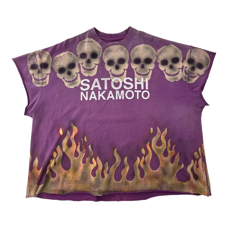 Satoshi Lost Boys Cutoff Tee Purple
