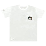 Chrome Hearts Triple Cross Horseshoe Logo Pocket Shirt White Camo