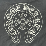 Chrome Hearts Plus Cross Allover Print Horseshoe Logo Hoodie Black