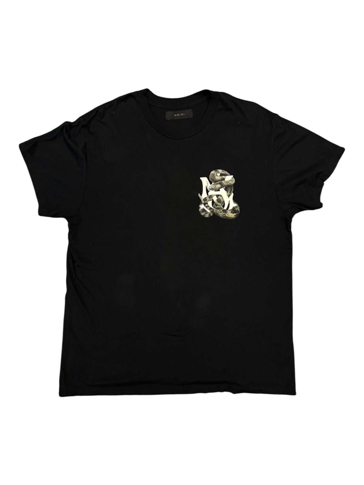 AMIRI Rattlesnake Interlocking MA Core Logo Tee Black