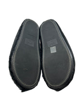 Marni Long Hair Calfskin Fussbett Sabot Mule Black