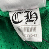 Chrome Hearts Floral Mesh Jersey Pants Green/Yellow