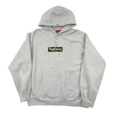 Supreme Box Logo Hooded Sweatshirt (FW23) Ash Grey