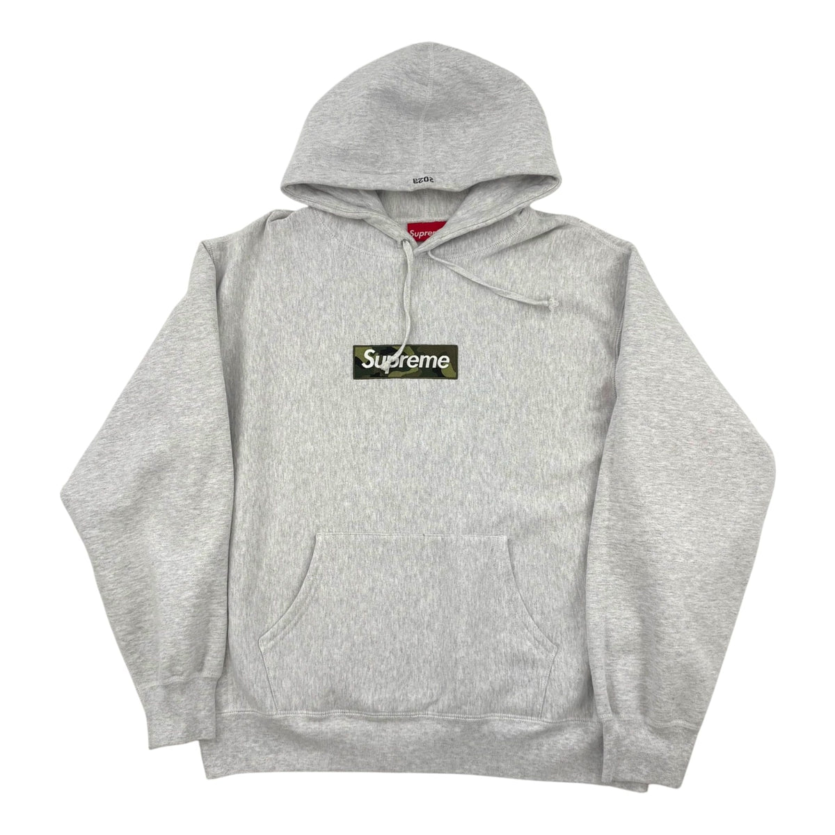 Supreme Box Logo Hooded Sweatshirt (FW23) Ash Grey