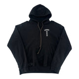 Chrome Hearts T Bar Logo USA Hoodie Black