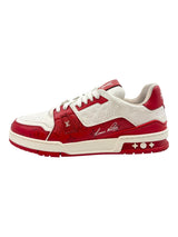 Louis Vuitton Trainer Red White