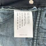 Chrome Hearts 12 Patch Denim Shorts Blue