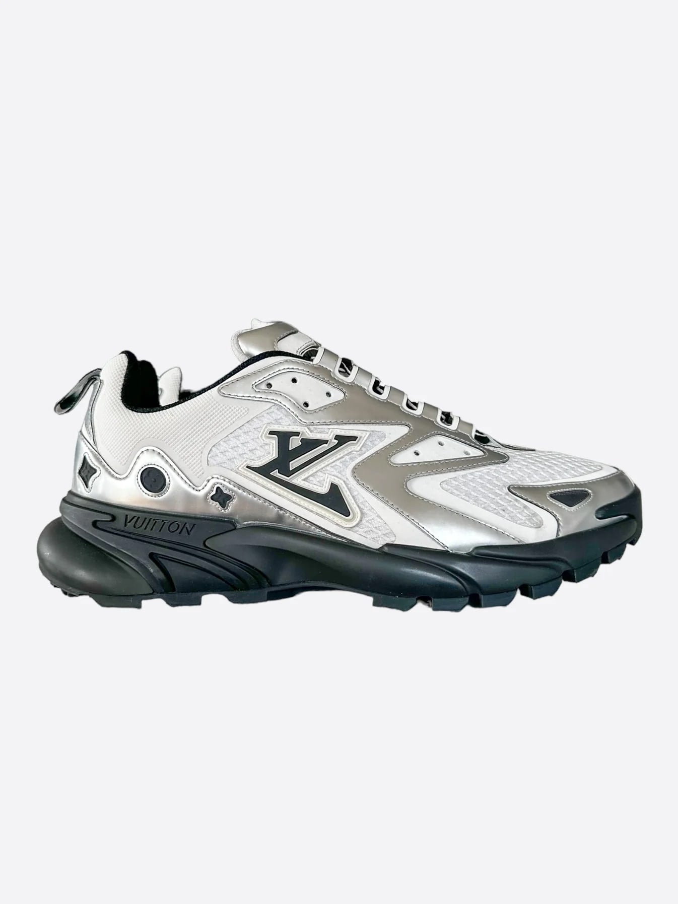Louis Vuitton Tatic Sneaker Black Silver