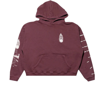 ERD Remember When Hoodie Burgundy
