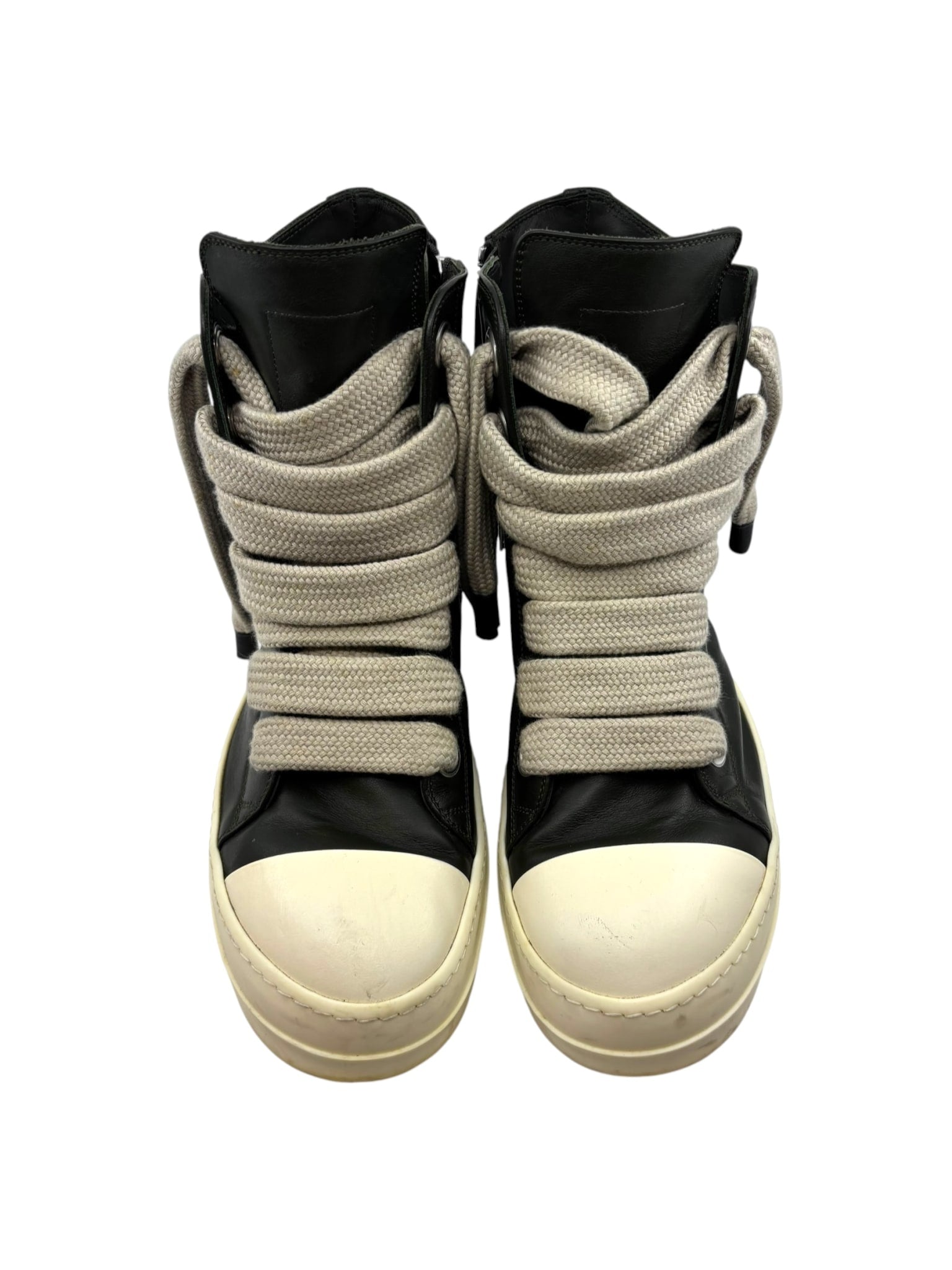 RIck Owens Jumbo Lace High Green