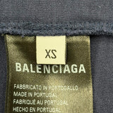 Balenciaga 3b Football V-neck Shirt Oversized Dark Navy