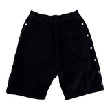 Rick Owens Wide Pusher Shorts Black