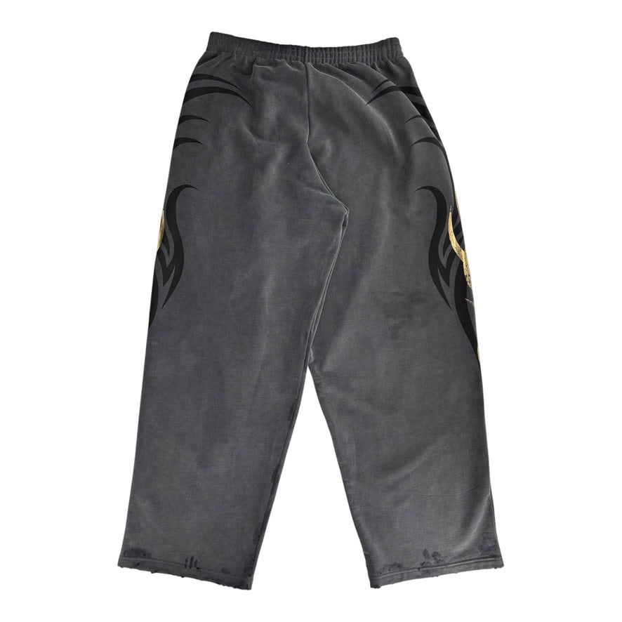 Balenciaga Tacky Baggy Sweatpants Washed Black