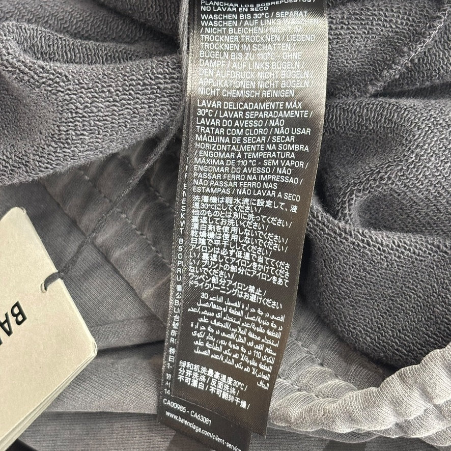 Balenciaga Tacky Baggy Sweatpants Washed Black