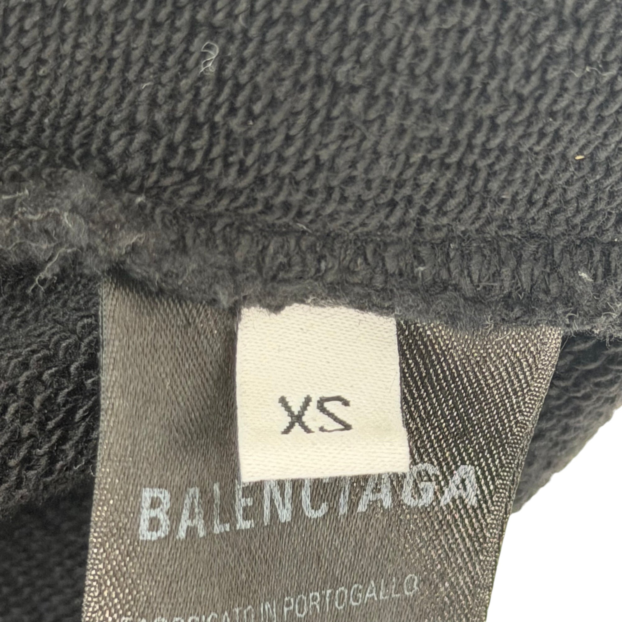 Balenciaga Music Archive Zip Up Black