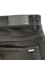 Amiri MX1 Waxed Ribbed All Black