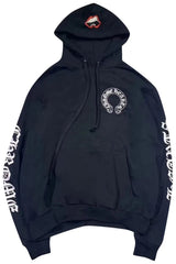 Chrome Hearts Matty Boy Chomper Horseshoe Hoodie Black