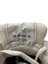 Chanel CC Logo Sneaker White Silver
