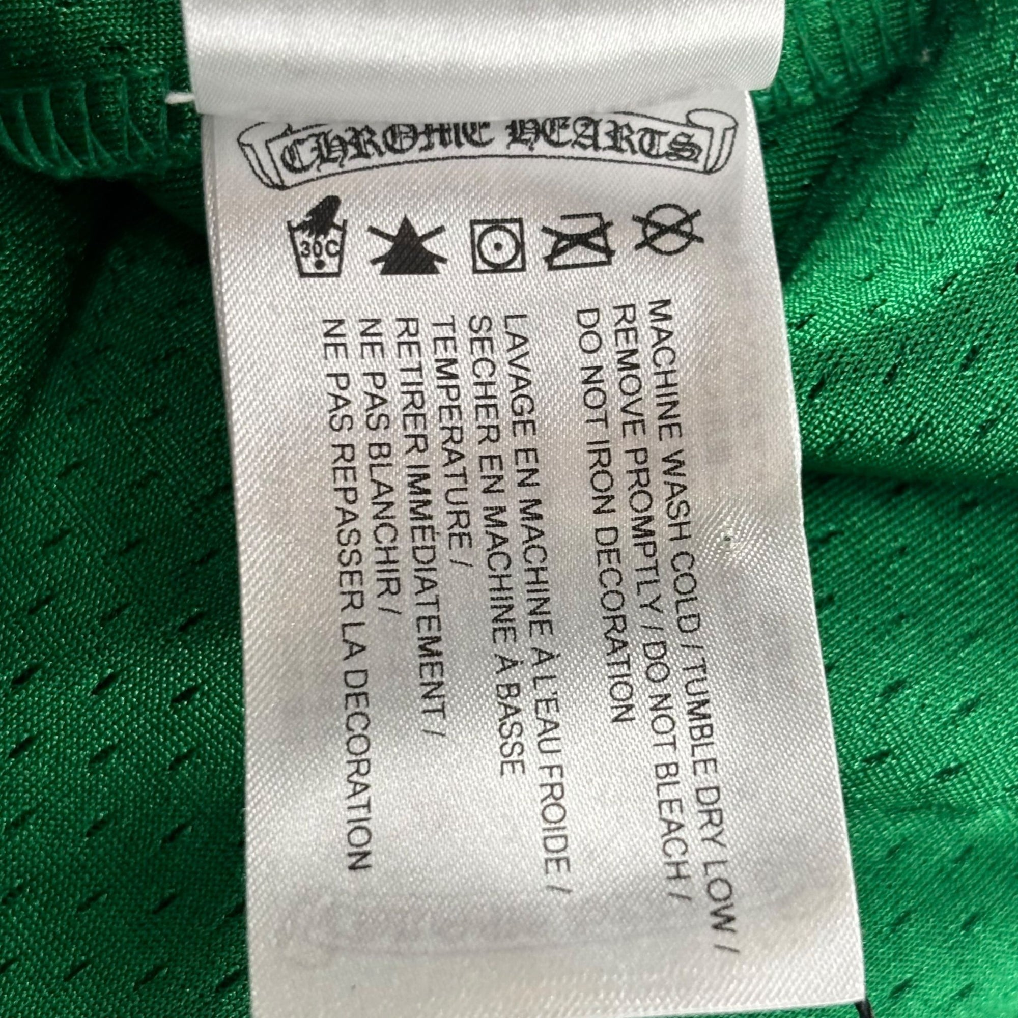 Chrome Hearts Mesh Jersey Shirt Green