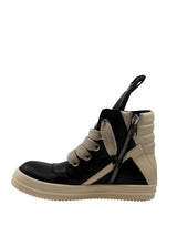 Rick Owens Jumbolace Geobasket Black Milk