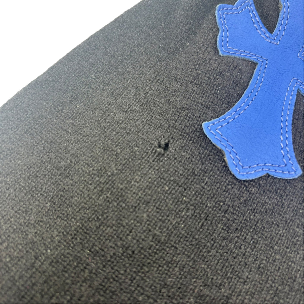 Chrome Hearts Triple Cross Beanie Black/Blue
