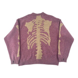 Kapital Bone Wool Sweater Pink