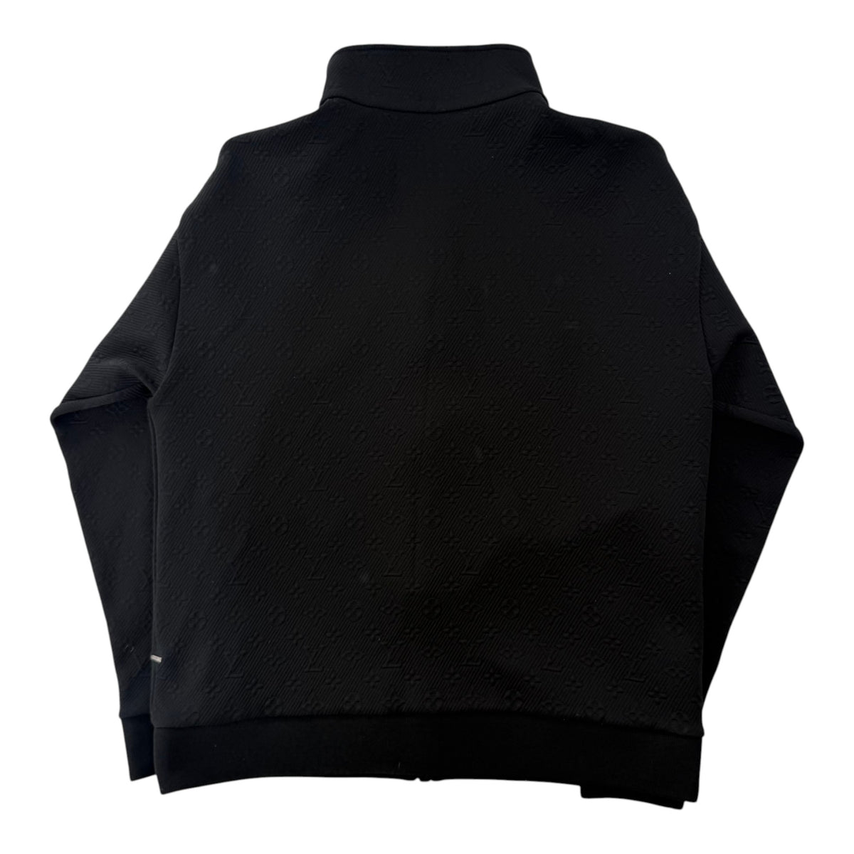 Louis Vuitton Jacquard Monogram Track Jacket Black
