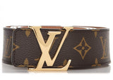 Louis Vuitton Monogram Belt Brown