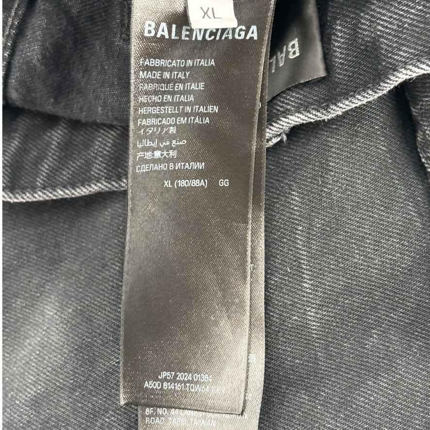 Balenciaga Baggy Denim Black