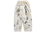 Balenciaga Men's Tat Baggy Sweatpants Beige/Brown